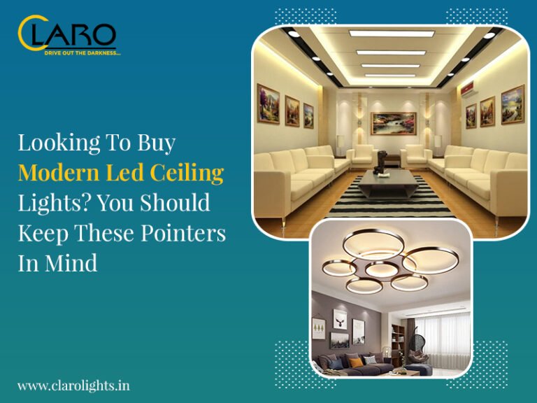Read more about the article Looking To Buy Modern Led Ceiling Lights? You Should Keep These Pointers In Mind 