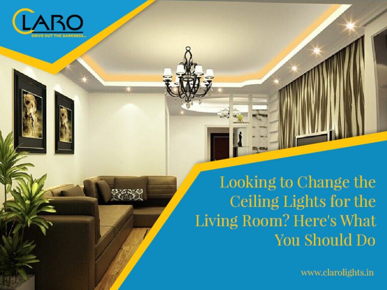 Read more about the article Looking to Change the Ceiling Lights for the Living Room? Here’s What You Should Do.